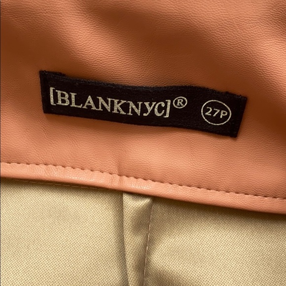 Anthropologie BLANKNYC Chelsea Faux Leather Pants - Picture 6 of 10